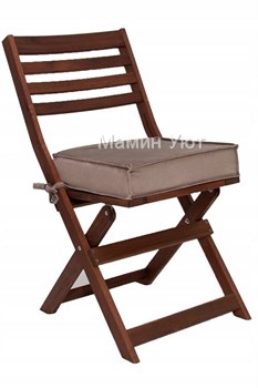 Подушка на стул, кресло с отстрочкой.   - фото 12070
