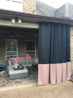 уличные шторы на террасу из оксфорда