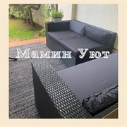 Фото изготовленных матрасов и подушек для уличной веранды
