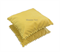Декоративная подушка 40х40 см. Желтый велюр 4543