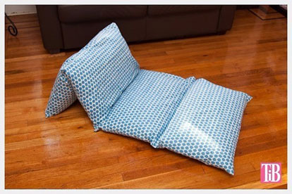 Подушки из поролона своими руками: для дивана, для сна
